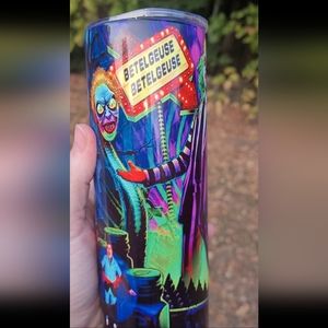 20oz Beetlejuice Stainless Steel Tumbler